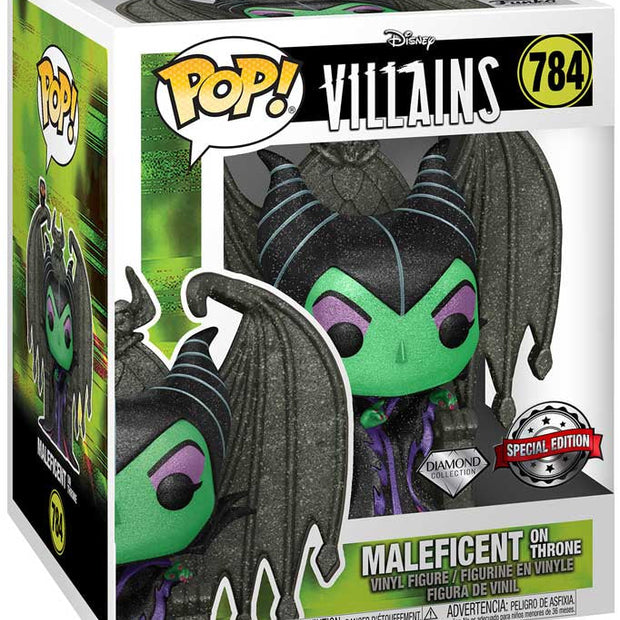 Funko Pop Deluxe: Villains -maleficent On Throne (dglt)