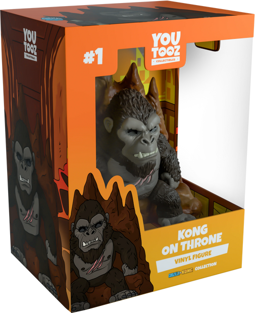 Youtooz - Godzilla - Kong On Throne