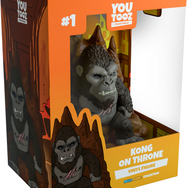 Youtooz - Godzilla - Kong On Throne
