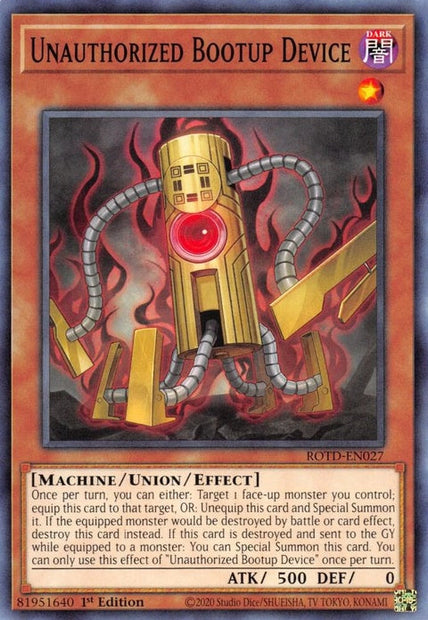 Unauthorized Bootup Device (ROTD-EN027)