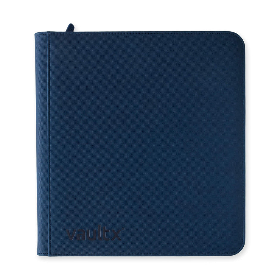 VaultX Exo-Tec Zip Binder - 12 Pocket - Blue