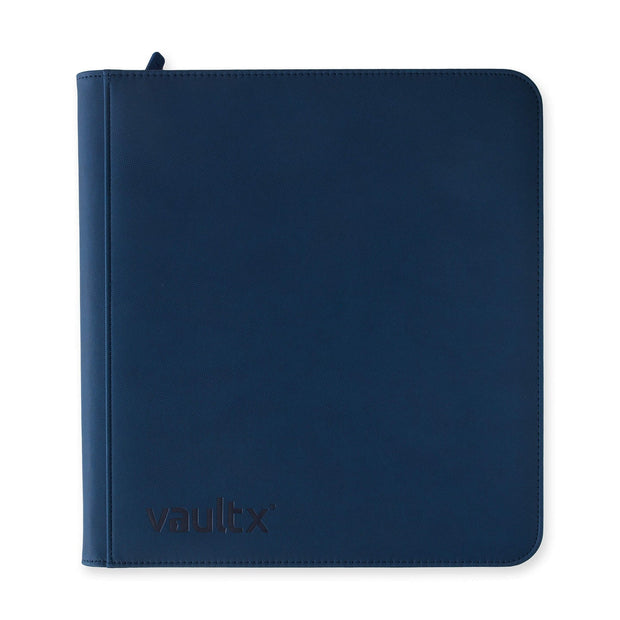 VaultX Exo-Tec Zip Binder - 12 Pocket - Blue