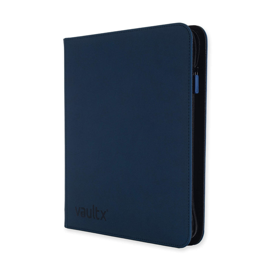 VaultX Exo-Tec Zip Binder - 12 Pocket - Blue
