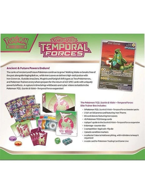 Pokémon Scarlet & Violet: Temporal Forces Elite Trainer Box