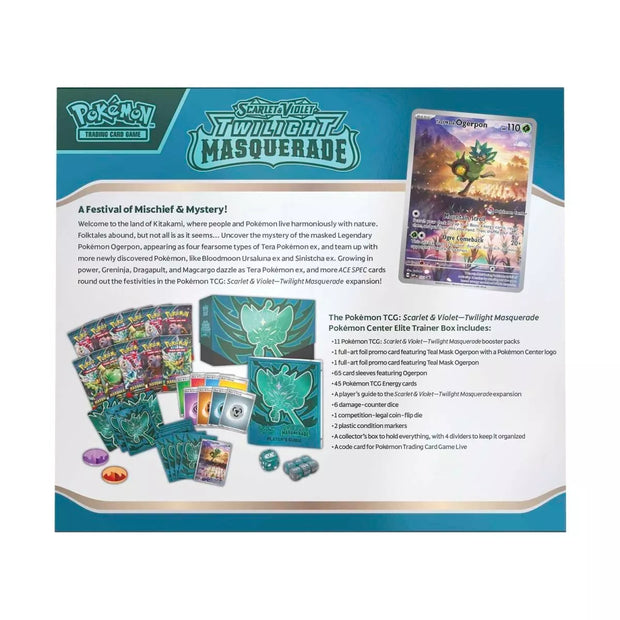 Pokémon Scarlet & Violet: Twilight Masquerade Elite Trainer Box