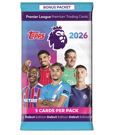 Topps Premier League 2026 Bonus Pack