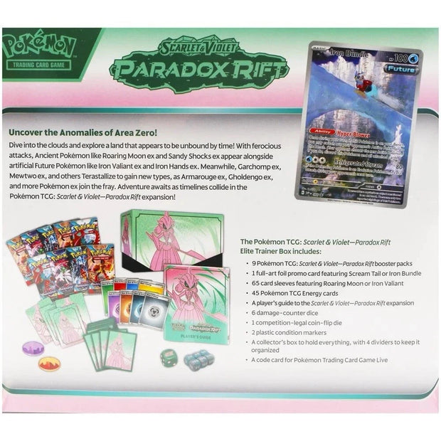 Pokémon Scarlet & Violet: Paradox Rift Elite Trainer Box