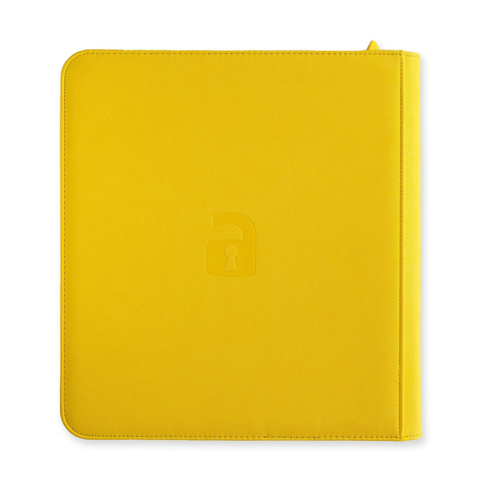 VaultX Exo-Tec Zip Binder - 12 Pocket - Yellow