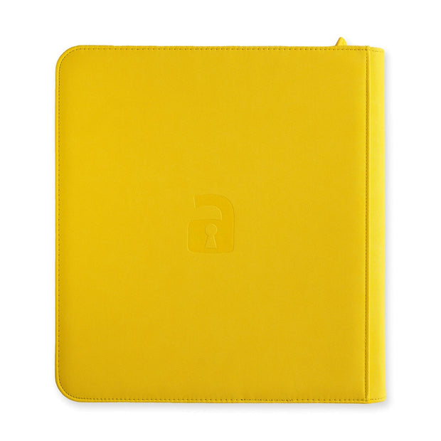VaultX Exo-Tec Zip Binder - 12 Pocket - Yellow